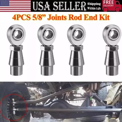 4x 5/8  Heim Joints Rod End Kit 750  Chromoly Left &Right Hand Thread Suspension