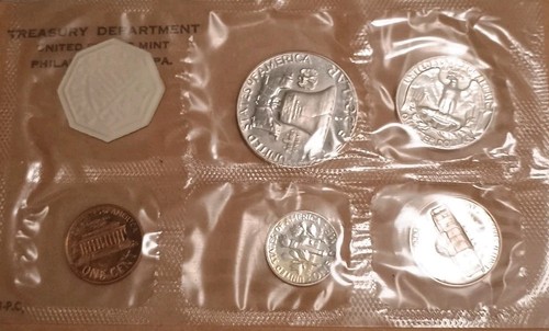 1961 United States Proof Set with Original Envelope - Picture 2 of 2
