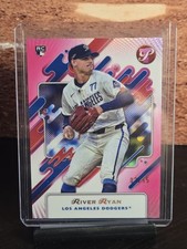 2025 Topps Pristine RIVER RYAN Rookie Pink Refractor #45 RC Dodgers 02/15 SEALED