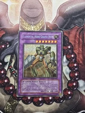 Yugioh Elemental Hero Grand Neos CT04-EN001 Limited Edition Secret Rare LP