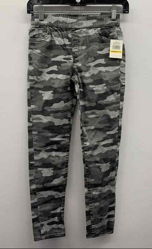 Lucky Brand Girls Black Gray Camouflage Pattern Jegging Sz M NWT