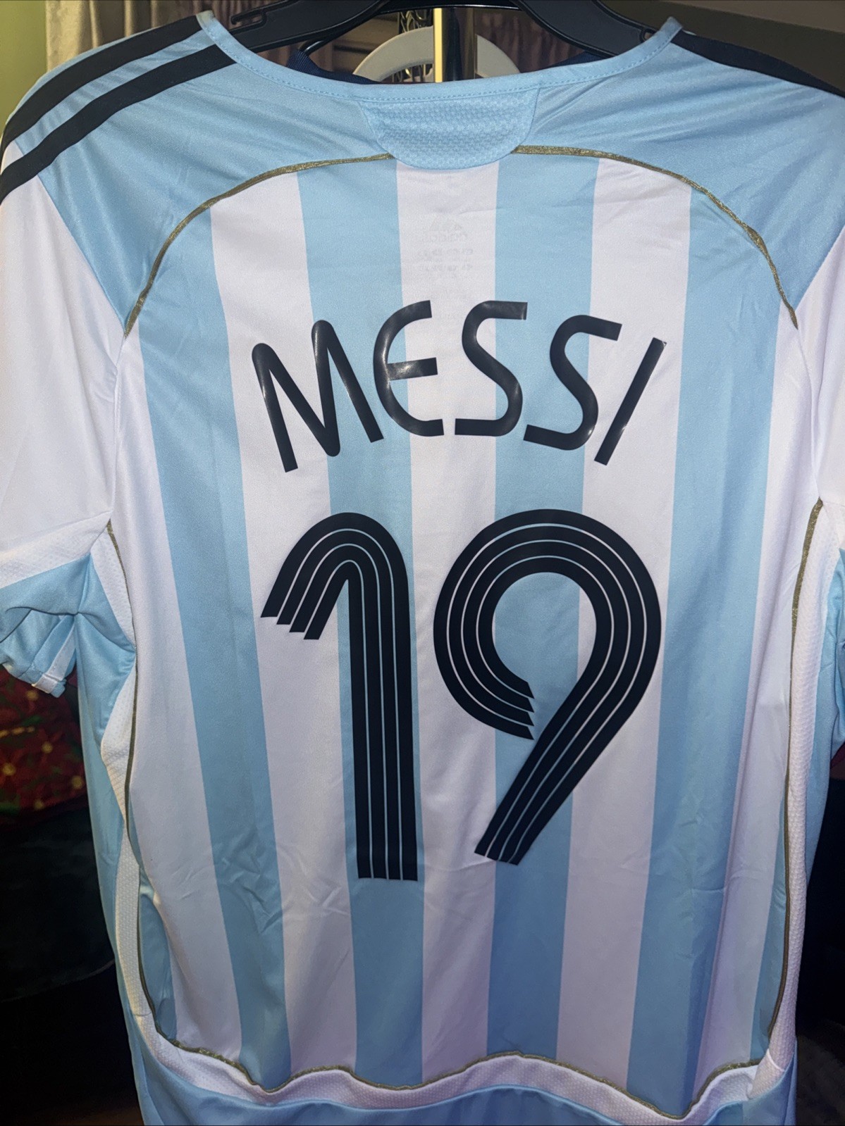 Argentina Home 2006 World Cup Lionel Messi Jersey (Size XL) New (Replica)