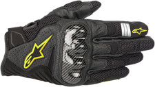 Alpinestars SMX-1 Air V2 Gloves Black Fluo Yellow Small 3570518-155-S