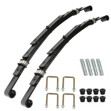 Heavy Duty Rear Leaf Springs 4-Leaf For EZGO TXT Golf Cart 2 Set 1995-2013 US