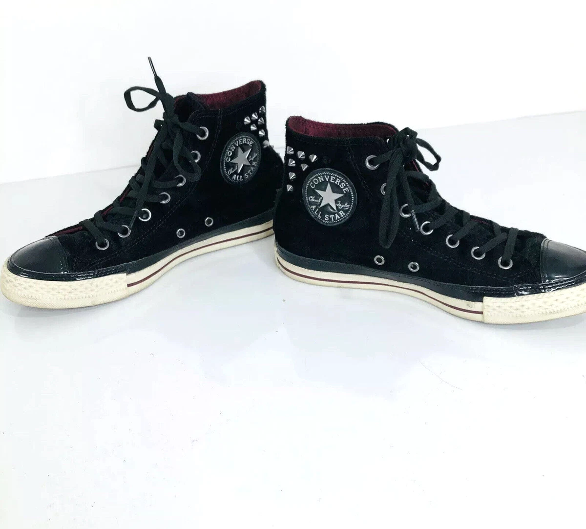 Spiked converse shoes sale