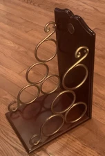 VTG Bombay Company Tabletop Wine Rack Holder EXCELLENT