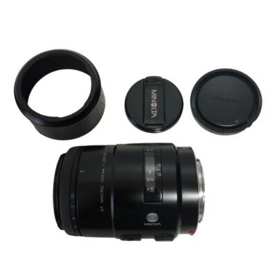 Near Mint】Minolta Af 100mm F2.8 Macro Lens Sony Alpha A-mount w