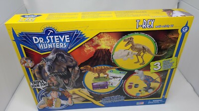Dinosaur Dr Steve Hunters  Dig Build Paint Play Scientific Educational Toy