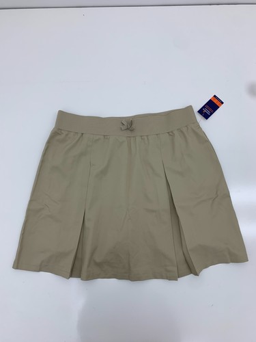 French Toast Damen khaki plissiert Skort Größe 22