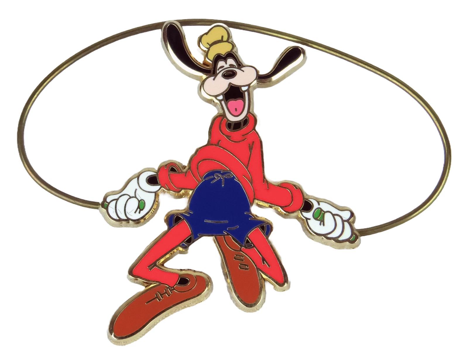 Disney Employee Center PP68446 2008 Goofy Jumping Rope Pin LE300 Employee Exclu