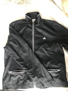 adidas black spray jacket