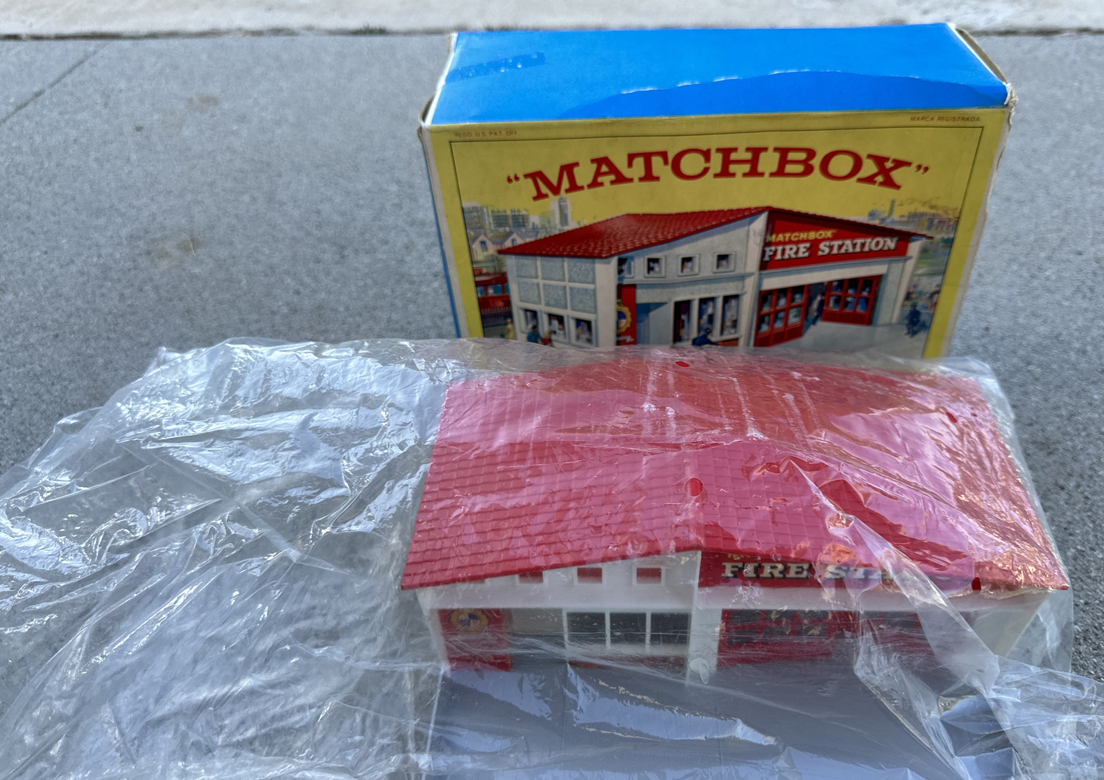 Matchbox MF-1 Fire Station In Box A Lesney Product Made In England NR!