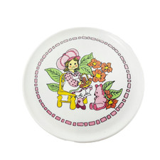 Vintage Strawberry Shortcake Plate Chilton Toys Picnic Set 1980s