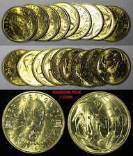 SAN MARINO 2000 20 Lire Solidarity Mint-28 000 UNC KM# 400 RANDOM PICK (1 Coin)