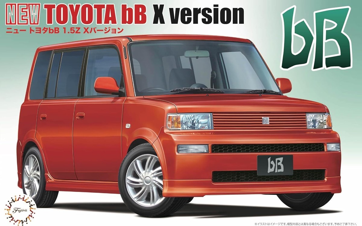 Toy　になります。 Fujimi 1/24 Inch Up Series No.54 TOYOTA bB 1.5Z X Version