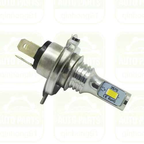 Kit de faros LED H4 bombillas blancas para motocicleta Babydoll para California Scooter Co. Babydoll Foto 3 de 4