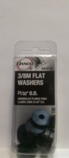 Danco 88575 Flat Flexible Faucet Washer 3/8M Rubber Black