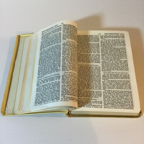 Holy Bible Concordance Zondervan Revised Standard Red Letter Edition 1952 - Picture 5 of 5