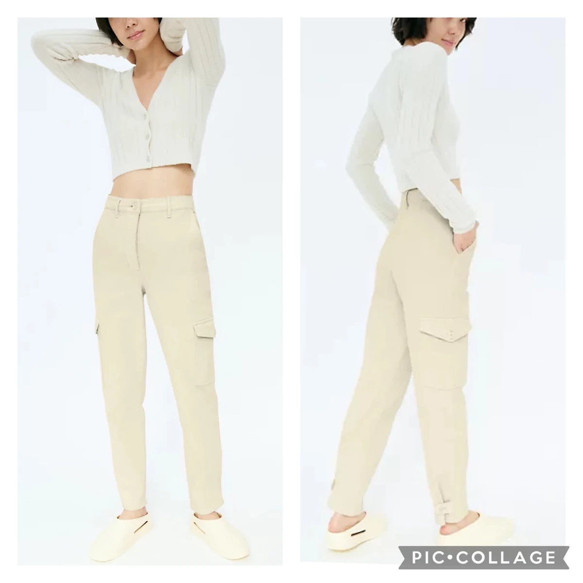 gvdentm Black Cargo Pants Women's Ease into Comfort Modern Stretch Skinny  Pant with Tummy Control For Women - Walmart.com