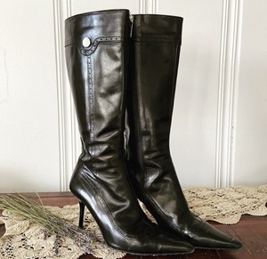 designer heeled boots