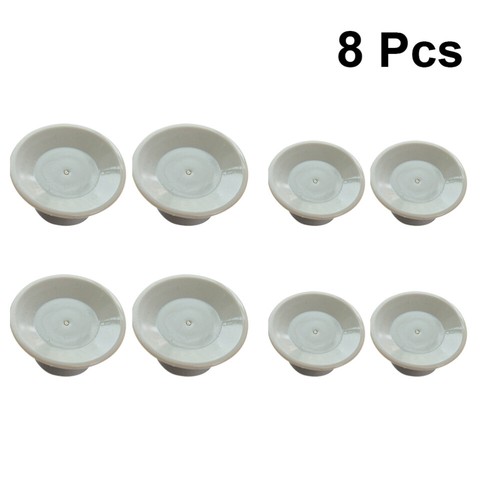 8 Pcs Heat Dissipation Silicone Pad Set Stands for Computers Ergonomic Laptop - Afbeelding 12 van 12