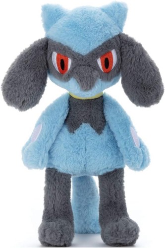 Pokemon Kutakuta-Tatta! Stuffed Toy M Riolu Pokémon Pocket Monster Plush New - 第 7/14 張圖片