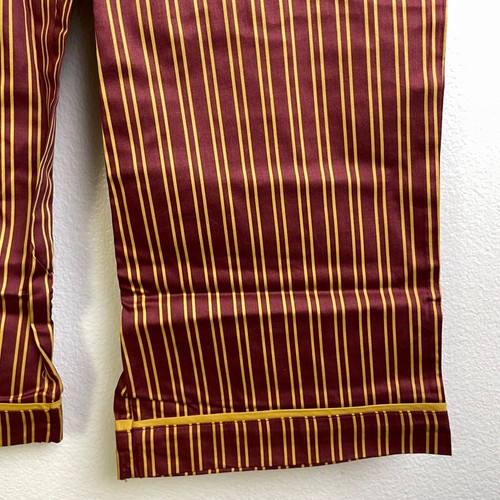 Pottery Barn Teen Harry Potter Gryffindor House Pajama Set Red Striped Small - Picture 11 of 13