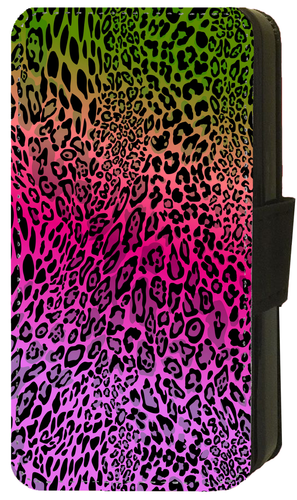 Animal Print Printed Flip/Wallet Phone Case For iPhone 5,6,7,8,X,XR,XS,11,12 Max - Picture 17 of 18
