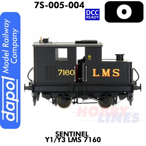 Sentinel Y1/Y3 LMS 7160 steam locomotive O gauge 1:43 Dapol 7S-005-004 - Picture 4 of 4
