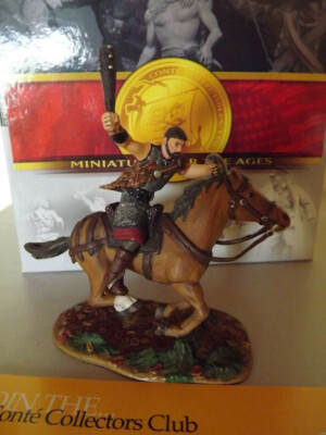 Conte Collectibles Serie ''The Warlord'' Normannischer Reiter;1:32; Metall, bemalt