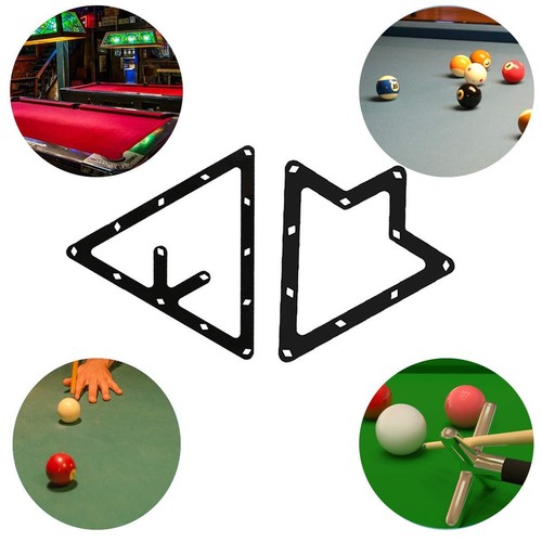 6 Pcs Magic Ball Rack Billiard Triangle Magic Rack Sheet Pool Table Ball Holder - Picture 3 of 7