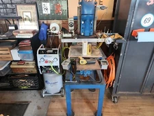 Kensol K-60  4 TON 6" x8" Pneumatic Hot Foil Stamping  Machine