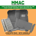 <!--F#f_0-->MOULDEDCAR CARPET FITS (G28BWLK) HOLDEN KINGSWOOD UTE HJ HQ HX HZ WB 71-86 PACK<!--F/-->