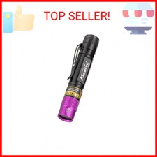 ALONEFIRE SV62 Mini 3W UV Flashlight 365nm Portable Ultraviolet Black Light Very