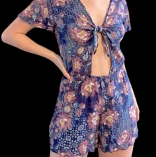 Kendall and Kylie Boho Romper XS
