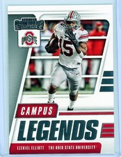 Ezekiel Elliot - 2021 Panini Contenders Draft Picks Campus Legends insert card