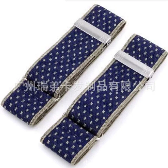 Hombres Mujeres Camisa Manga Soporte Brazalete Liguero Elástico Nylon Brazalete Banda Anillo Aro Foto 3 de 4