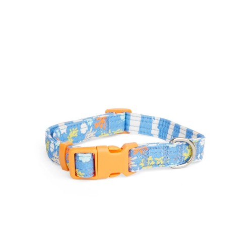 YOULY The Artist Nautical Coral Dog Collar, Large. By Youly