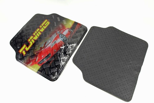 Juego de alfombrillas de coche WOW alfombras de goma alfombras tuning alfombrillas - Imagen 2 de 6