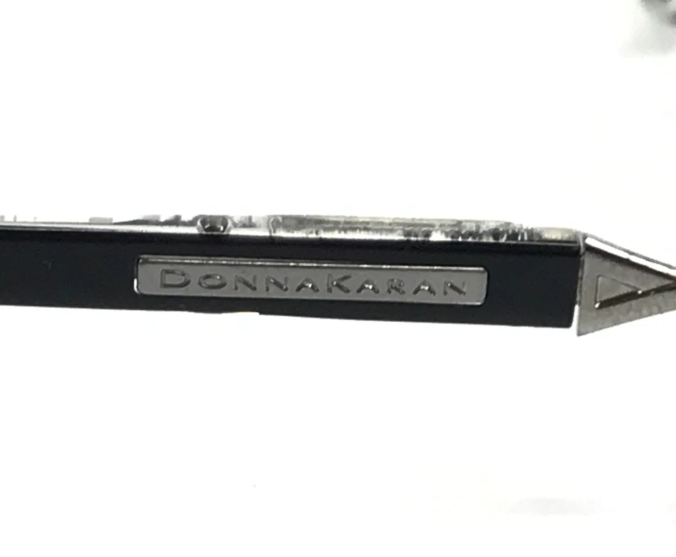 Monturas para gafas Donna Karan DK1518 3131 pulidas negras transparentes 52-16-130 Foto 4 de 4