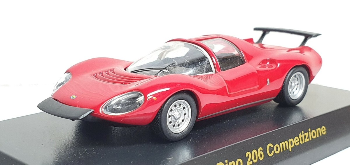 Kyosho 1/64 FERRARI DINO 206 COMPETIZIONE RED diecast car model | eBay