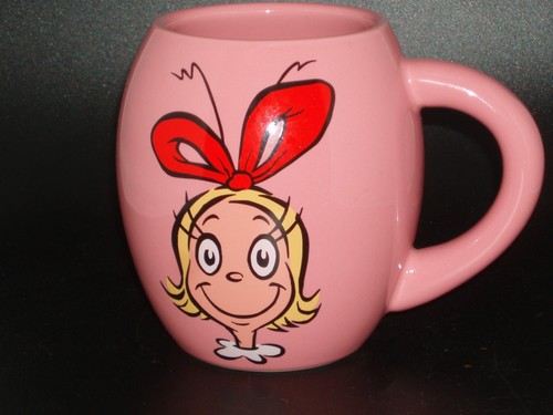 VANDOR Dr. Seuss WHOVILLE Cindy Lou Who and the whole Family rosa TASSE