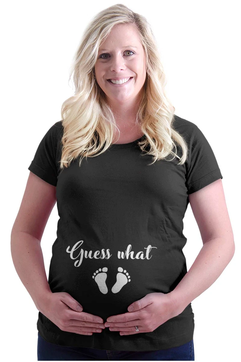 Guess what pregnancy shirt cheap