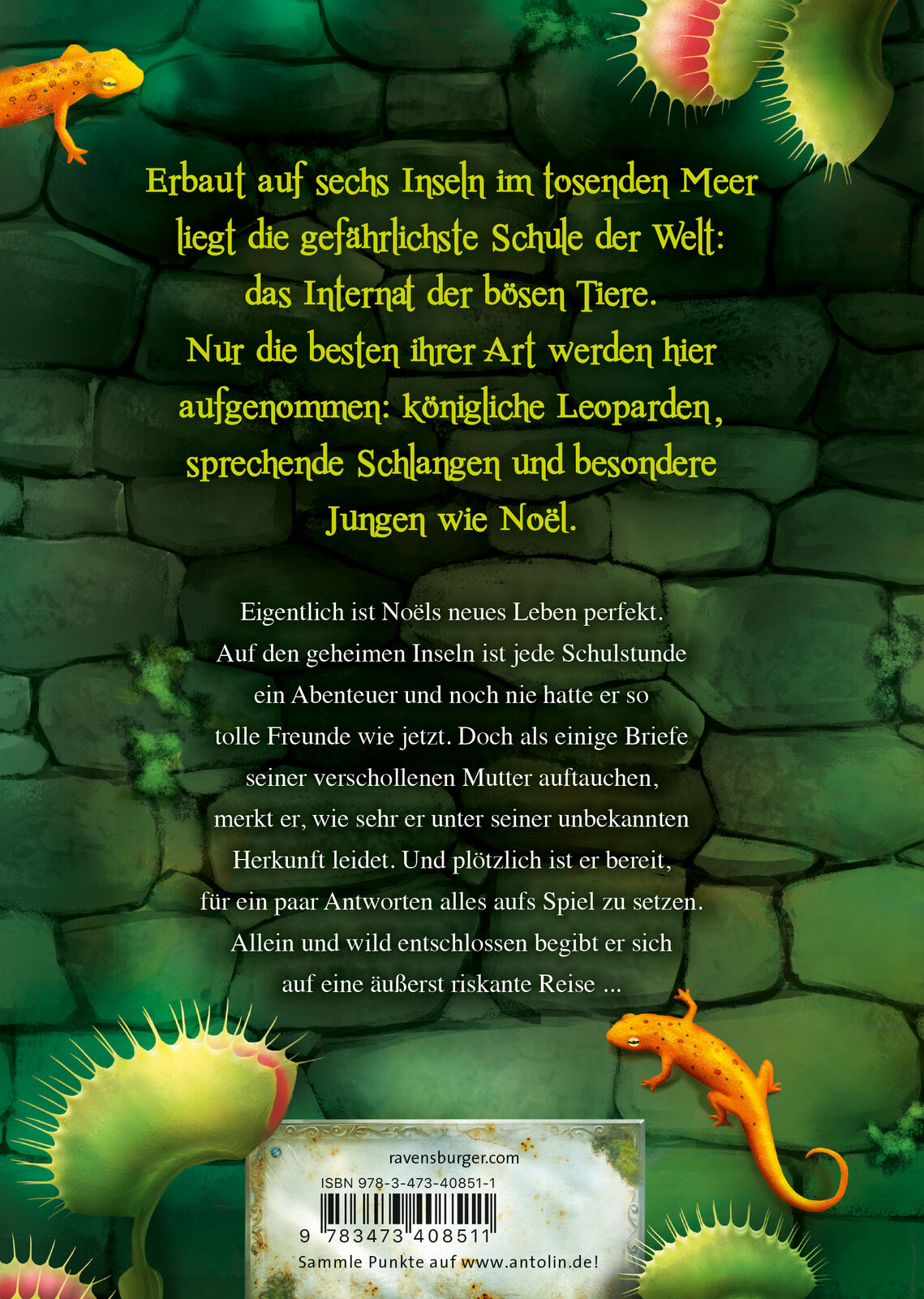 Thumbnail - Gina Mayer; Clara Vath / Internat Der Bösen Tiere, Band 3: Die Reise