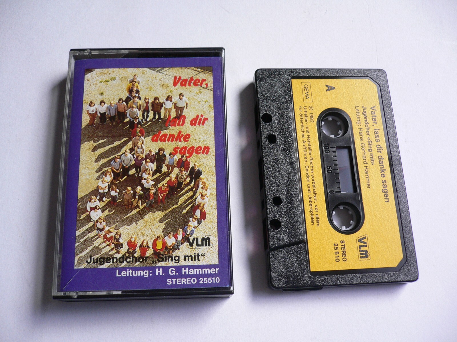 MC Kassette "Vater, lass dir danke sagen " - christlicher Jugendchor Sing mit