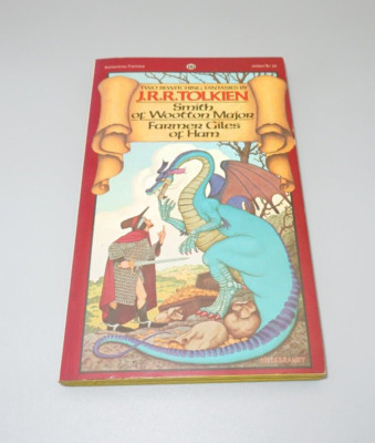 Smith of Wootton Major - Farmer Giles of Ham J.R.R Tolkien 1976 paperback