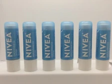 Nivea Smoothness Lip Care With SPF 15, Lip Moisturizer, 0.17 Oz, 6/LOT, 06/2026