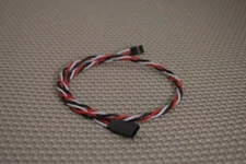 3DRCPARTS 18" 450mm SUPER HEAVY DUTY 20awg TWISTED WIRE SERVO EXTENSION 