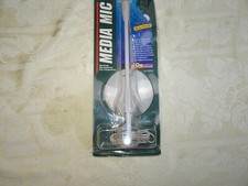 NEW NOS Quick Shot Media Mic Computer Desktop Microphone Hong Kong