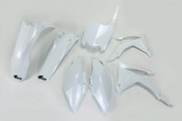 Kit Kunststoffverkleidungen Honda CRF 250R 2014 - 2017 CRF 450R 2013 - 2016 Weiß